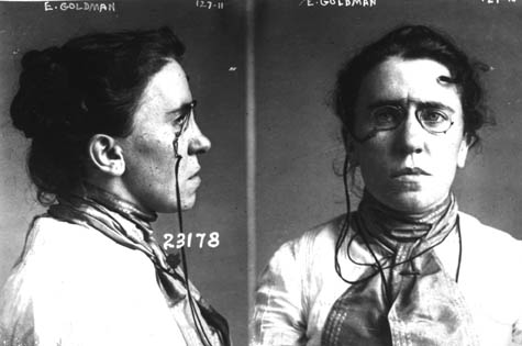 Emma Goldman Mugshots