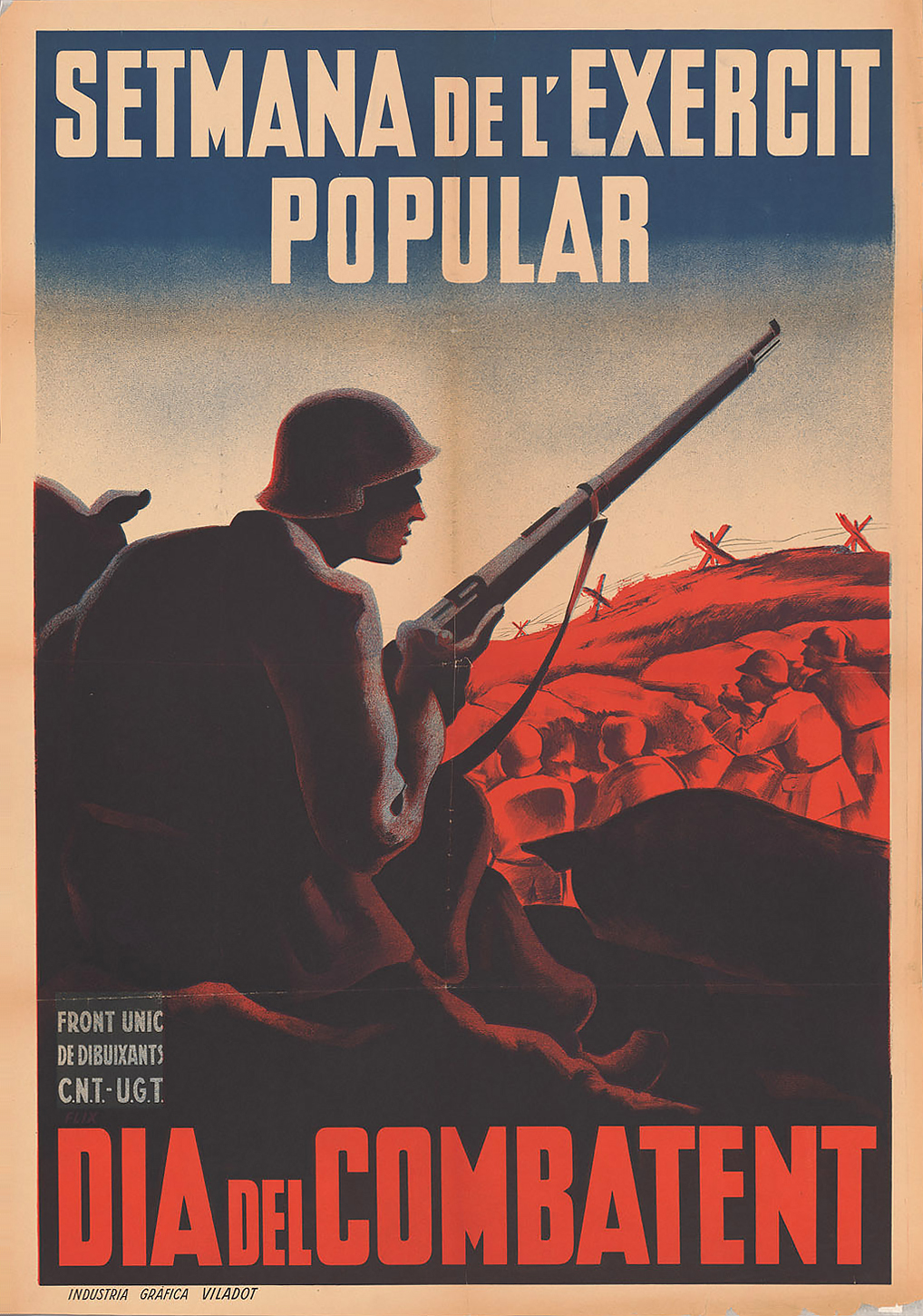 Spanish War Poster, courtesy Bancroft Library