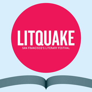 Photo of the poster for LitQuake.