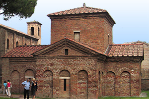 The Mausoleum of Galla Placidia. 