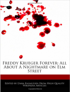 Image of the Freddy Kreuger Forever book cover.
