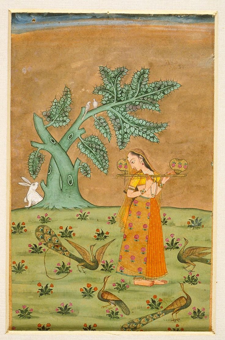 Folio from a Ragamala (Garland of Melodies), Los Angeles County Museum of Art