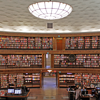 Stockholm Library Interior