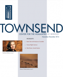 Cover of the Townsend Newsletter, Nov-Dec edition