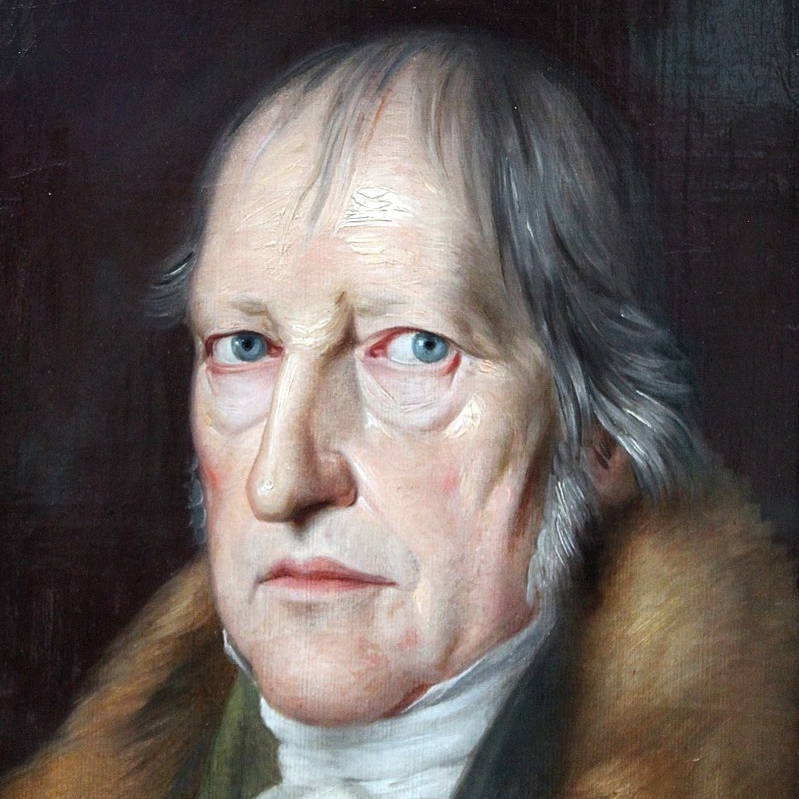 Painting of Hegel