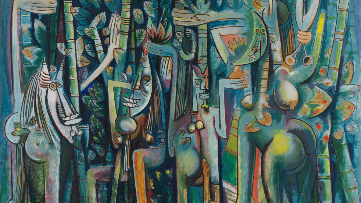 Wifredo Lam, La Jungla, Painting, 1943